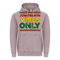 Juneteenth Vibes Only Vintage Hoodie | Teevron
