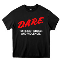 D A R E Anti Drugs Heavy Core Tee | Teevron