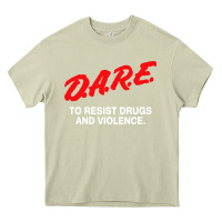 Mossy d a r e anti drugs Heavy Core Tee - DesigneFamous