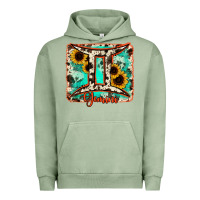 Pigment Oil Green gemini turquoise cowhide Urban Hoodie - RanaPortraitStore