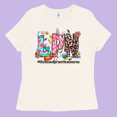 Easter Lpn Ladies Tee Designed By Cowhidedigitalart