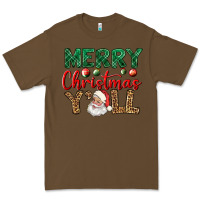 Cacao merry christmas y'all Premium Tee - BundleAndBundleShop
