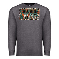 Charcoal Heather Cowhide is the New Black Premium Sweatshirt - Jasminsmagicworld