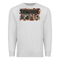 Dove Grey Cowhide is the New Black Premium Sweatshirt - Jasminsmagicworld