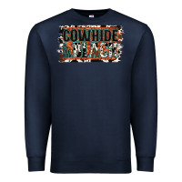 Navy Cowhide is the New Black Premium Sweatshirt - Jasminsmagicworld