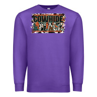 Purple Cowhide is the New Black Premium Sweatshirt - Jasminsmagicworld