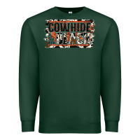 Sports Green Cowhide is the New Black Premium Sweatshirt - Jasminsmagicworld