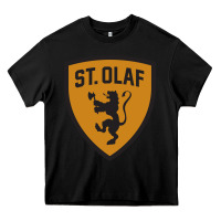 Black St. Olaf college Heavy Core Tee - DesigneFamous