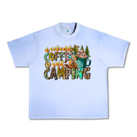 Grape Ice Weekends Coffee And Camping Urban Heavy Tee - CowhideDigitalArt