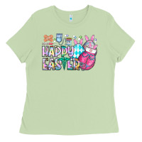 Matcha happy easter nurse Ladies Tee - CowhideDigitalArt