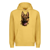 Antique Gold German Shepherd Premium Hoodie - Jasminsmagicworld
