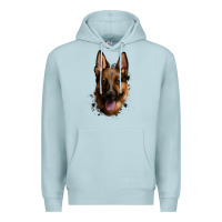 Blue Mist German Shepherd Premium Hoodie - Jasminsmagicworld