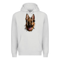 Dove Grey German Shepherd Premium Hoodie - Jasminsmagicworld