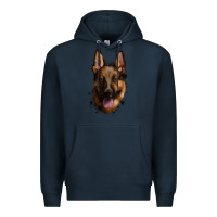 Navy German Shepherd Premium Hoodie - Jasminsmagicworld