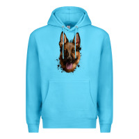 Ocean Blue German Shepherd Premium Hoodie - Jasminsmagicworld