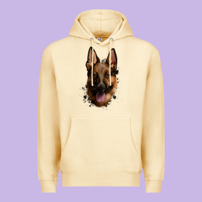 German Shepherd Premium Hoodie Designed By Jasminsmagicworld