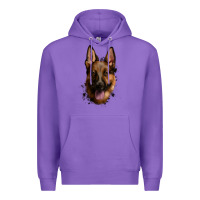 Purple German Shepherd Premium Hoodie - Jasminsmagicworld