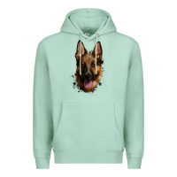 Seafoam German Shepherd Premium Hoodie - Jasminsmagicworld