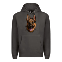 Smoke German Shepherd Premium Hoodie - Jasminsmagicworld