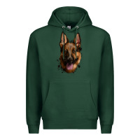 Sports Green German Shepherd Premium Hoodie - Jasminsmagicworld