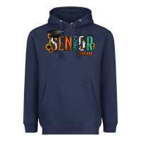 Navy Mom of a Senior 2021 Heavyweight Hoodie - Jasminsmagicworld