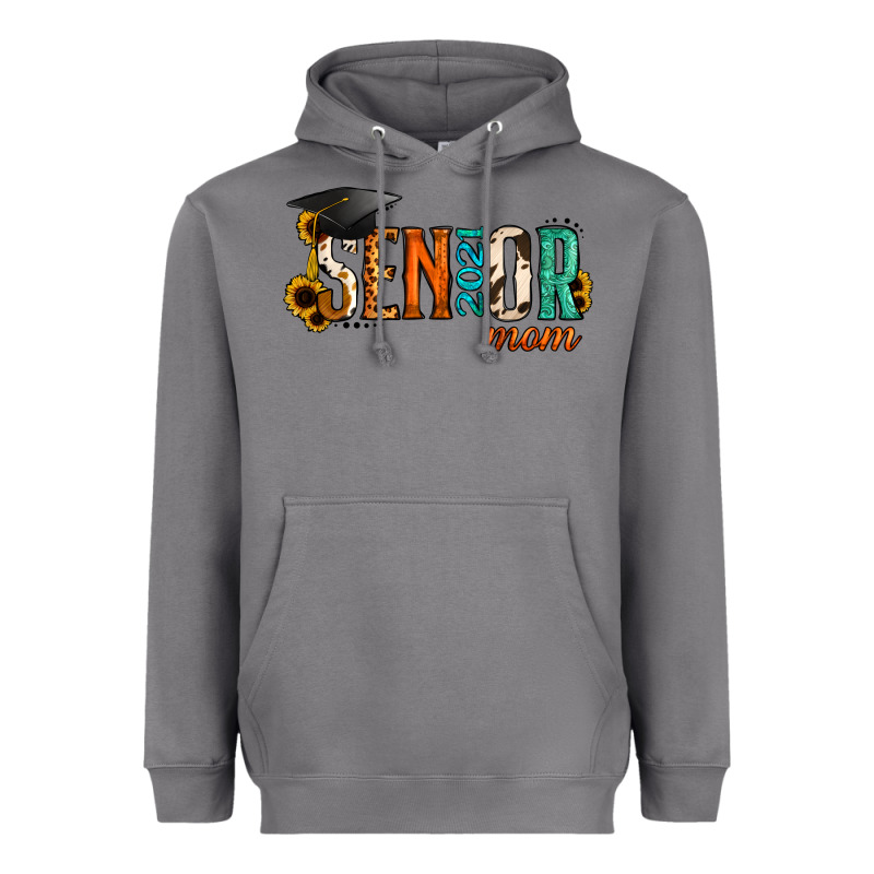 Mom Of A Senior 2021 Heavyweight Hoodie by Jasminsmagicworld | Teevron