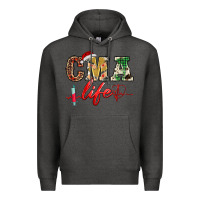 Charcoal Heather christmas certified medical assistant life Premium Hoodie - BarkalooDesign