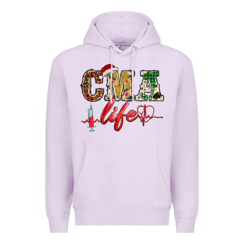 Christmas Certified Medical Assistant Life Premium Hoodie by BarkalooDesign | Teevron
