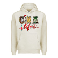 Oatmeal Heather christmas certified medical assistant life Premium Hoodie - BarkalooDesign