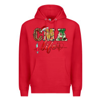 Red christmas certified medical assistant life Premium Hoodie - BarkalooDesign