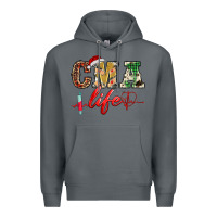 Rock christmas certified medical assistant life Premium Hoodie - BarkalooDesign