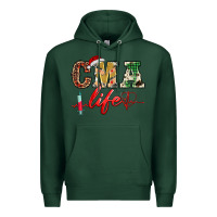 Sports Green christmas certified medical assistant life Premium Hoodie - BarkalooDesign
