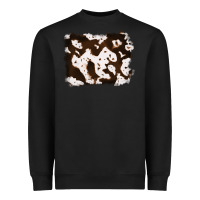 Black cowhide Heavyweight Sweatshirt - RanaPortraitStore