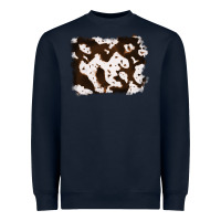 Navy cowhide Heavyweight Sweatshirt - RanaPortraitStore