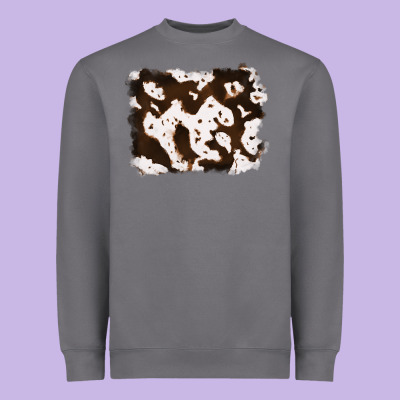Cowhide Heavyweight Sweatshirt Designed By Ranaportraitstore