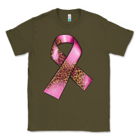 Army Green Breast Cancer ribbon Classic Tee - FaDigitalArtStudio