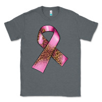 Charcoal Heather Breast Cancer ribbon Classic Tee - FaDigitalArtStudio
