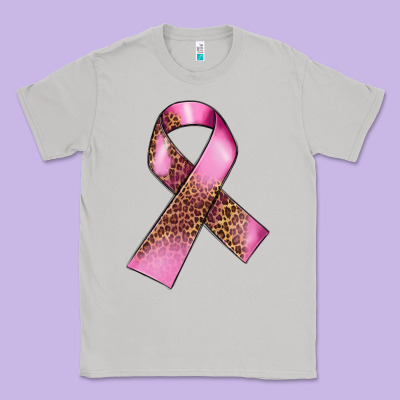 Breast Cancer Ribbon Classic Tee Designed By Fadigitalartstudio