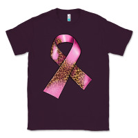 Plum Breast Cancer ribbon Classic Tee - FaDigitalArtStudio