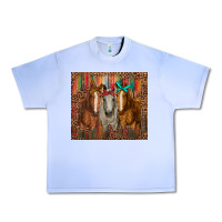 Grape Ice western horses with bandanas Urban Heavy Tee - RanaPortraitStore