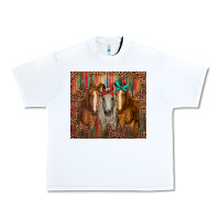 White western horses with bandanas Urban Heavy Tee - RanaPortraitStore