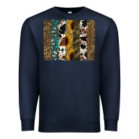 Navy Western Brushstroke Premium Sweatshirt - Jasminsmagicworld