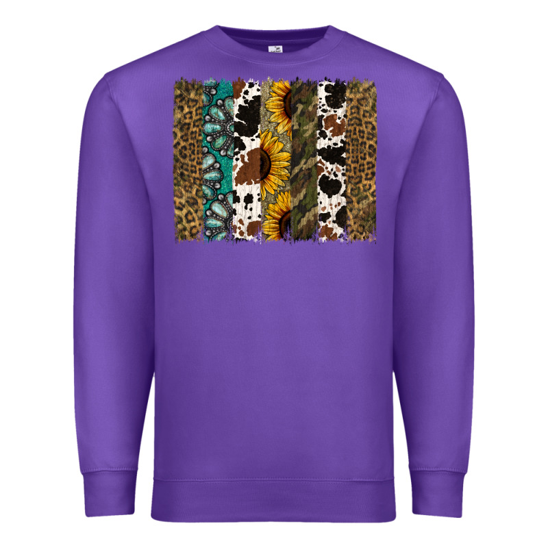Western Brushstroke Premium Sweatshirt by Jasminsmagicworld | Teevron