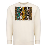 Sandshell Western Brushstroke Premium Sweatshirt - Jasminsmagicworld