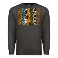 Smoke Western Brushstroke Premium Sweatshirt - Jasminsmagicworld