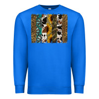 True Royal Western Brushstroke Premium Sweatshirt - Jasminsmagicworld