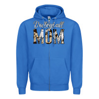 True Royal volleyball  mom Zipper Hoodie - Jasminsmagicworld