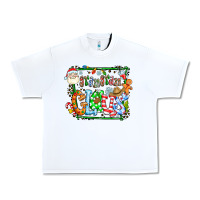 White grangaran claus Urban Heavy Tee - CowhideDigitalArt