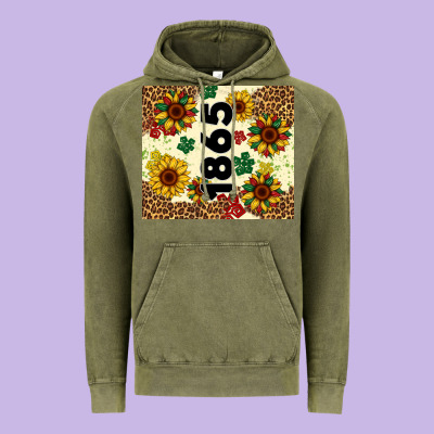 Juneteenth 1865 Sunflowers Vintage Hoodie Designed By Artiststas