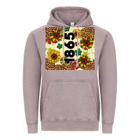 Vintage Zinc juneteenth 1865 sunflowers Vintage Hoodie - Artiststas